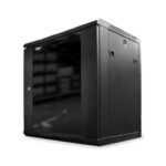 Gabinete Pared Enson Ens-Rkgb12U - Negro, Rack O Bastidor Independiente, 60 Kg, 12U