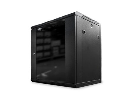 Gabinete Pared Enson Ens-Rkgb12U – Negro, Rack O Bastidor Independiente, 60 Kg, 12U
