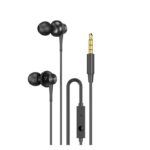 Audifonos Vorago Ep-104 3.5Mm Negro Manos Libres Almohadilas Intercambiables -