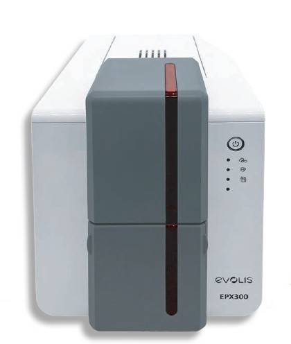 Impresora Evolis Epx300 ( Epx300-Pd-A ) Impresión A Por Ambos Lados - Panel De Control LED