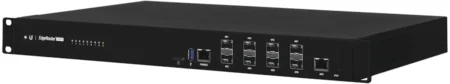 Edgerouter Infinityubiquiti Networks Er-8-Xg 8 Puertos Sfp+10 G+1 Puerto RJ45 Gigabit, Throughput 80 Gbps, 16 Nucleos Y 16Gb RAM , Fuentes De Alimentacion Modulares Hot-Swappable