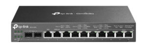 ROUTER OMADA VPN TP-LINK ER7212PC 2 PUERTO WAN/LAN SFP 1G/1 PUERTO RJ45 WAN/1 PUERTO WAN/LAN RJ45/8 PUERTOS POE+ LAN RJ45/24,980 SESIONES CONCURRENTES/SDN MULTI-WAN 1G/SWITCH CON POE Y CONTROLADOR