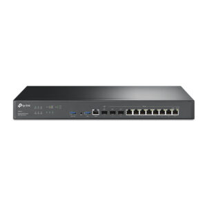 ROUTER OMADA TP-LINK ER8411 VPN/SDN MULTI-WAN 10G/1 PUERTO WAN SFP+ 10G/1 PUERTO WAN/LAN SFP+ 10G/1 PUERTO WAN/LAN SFP 1G/8 PUERTOS LAN/WAN 1G/2 PUERTOS USB