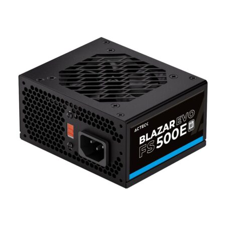 Fuente De Poder 500W Acteck Es-05002E, Blazar Evo Fs500E Non 80 Plus, 20+4 Pin Sfx, 120Mm, Slim, Color Negro