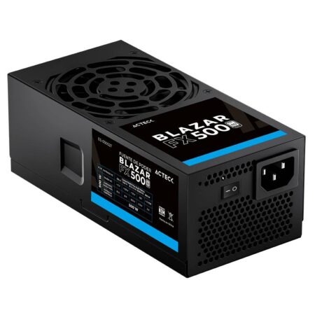 Fuente De Poder 500W Acteck Es-05002T, Fx500, 24-Pin ATX, 80Mm, Color Negro