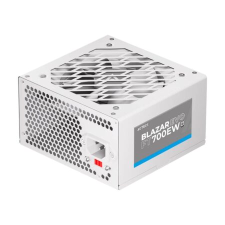 Fuente De Poder 700W Acteck Blazar Evo Ft700Ew, Es-05004Eb, ATX, No Modular, Ventilador 120 Mm, Blanco