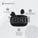Audifonos Inalambricos Vorago Esb-500-Plus, Bluetooth 5.0 Touch,Bateria 740 mAh, Microfono, Ipx5
