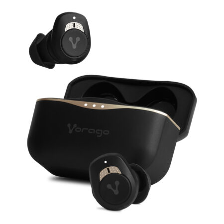 Audifonos Bluetooth Vorago Esb-600-ANC Microfono Integrado, Color Negro