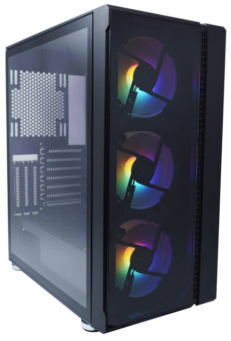 Gabinete Gaming Tokyo – Evotec Ev-1021, 3 Ventiladores Incluidos, USB 3.0