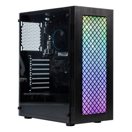 Computadora Gamer Evotec Intel Core I5-12400 - 16Gb, SSD 1Tb, Kit Teclado Mouse, Win 11 Pro Prueba