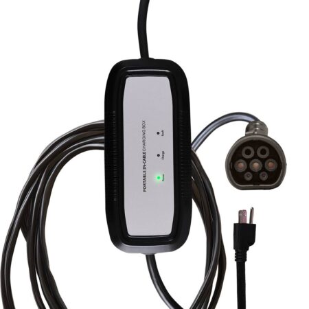 Cargador De Viaje Ev-Omb141 Alter Conector Tipo 2 Con Entrada/Salida 120Vca Potencia Max 1.92Kw Con Clavija Universal Tipo Nema 5-15P –
