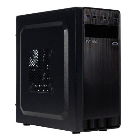 Computadora Evotec AMD Ryzen 5 5600 Gt – 8Gb, SSD 480Gb, Kit Teclado Mouse, Win 11 Pro Prueba