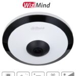 Dahua Ipc-Ew5541N-As - Cámara IP Fisheye De 5 Mp/Winzmind/ Ir De 10 Mts/H.265+/ PoE/ Wdr/ Micrófono/ Heat Map/ Detección Inteligente/ Ranuramicrosd -