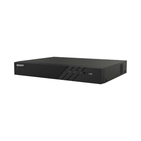 Dvr 4 Canales Turbohd + 2 Canales IP Epcom Ex-5004-Turbo/5 Mpx 3K Lite/Audio Bidireccional Por Coaxitron/Reconocimiento Facial/Acusense/1 Bahia De Disco Duro/Salida De Video En Full HD