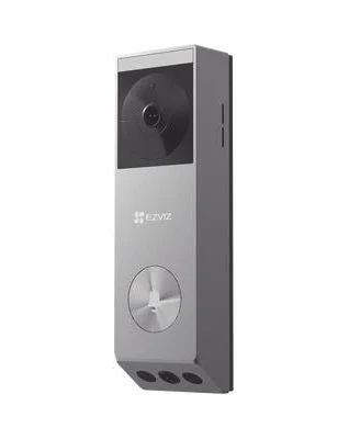 Timbre De Bateria Recargable Ezviz Cs-Ep3X 3Mp/Con Panel Solar/Doble Lente/Proteccion IP65/Audio De Dos Vias