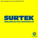 RAFIA SURTEK RAF001 DE POLIPROPILENO/2.2 G/M/BLANCA