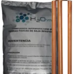 Electrodo Para Corriente Maxima Total Ground De 25 Amp Con Filtro Y Compuesto H2Ohm Tg25Ab
