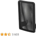 Filtro Para Microfono Elgato 10Mad9901 Wave Pop, Doble Maya De Acero, Negro