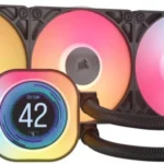 Enfriamiento Liquido Corsair Icue Link Titan 360 Rx/Rgb/360Mm/Hasta 2100Rpm/Lga 1700,1851,Am5/Color Negro, Cw-9061018-Ww