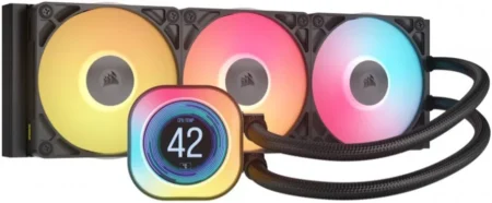 Enfriamiento Liquido Corsair Icue Link Titan 360 Rx/Rgb/360Mm/Hasta 2100Rpm/Lga 1700,1851,Am5/Color Negro, Cw-9061018-Ww