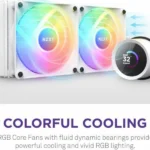 Enfriamiento Liquido Nzxt Kraken 280 Rgb/1500Rpm/140X140X26Mm/Color Blanco/Rl-Kr280-W1