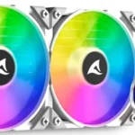 ENFRIAMIENTO LIQUIDO P/CPU SHARKOON E-S90/RGB/3X 120MM/HASTA 2000RPM/COLOR NEGRO