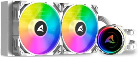 ENFRIAMIENTO LIQUIDO P/CPU SHARKOON E-S90/RGB/3X 120MM/HASTA 2000RPM/COLOR NEGRO