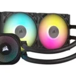 Enfriamiento Liquido Corsair Icue Link Titan 240 Rx/Rgb/240Mm/Hasta 2100Rpm/Lga 1700,1851,Am5/Color Negro, Cw-9061016-Ww