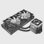 Enfriamiento Liquido Cougar Helor 240 35Ccl24.0001/35Ccl24.0004/Rgb/2 Ventiladores/Color Negro