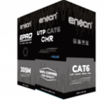 Bobina De Cable Cat6 Utp Enson 12263L305, 305 Metros, Azul