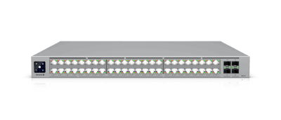 Switch Empresarial Etherlighting Ubiquiti Ecs-48-PoE/Capa 3 De 48 Puertos (32 Puertos 10Gbe Y 16 Puertos 2.5Gbe) /Administrable/4 Puertos Sfp28 De 25G De Alta Disponibilidad