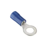 Paquete C/25 Piezas Terminal Tipo Ojo Aislada Epcom Ae34161/16- 14 Awg/3/16"/Azul