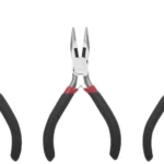 Juego De 3 Mini Pinzas De Corte De 5" Epcom Powerline Ep345/1 Pinza De Punta Redonda/1 Diagonal/1 Punta De Aguja