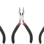 Juego De 3 Mini Pinzas De Corte De 5" Epcom Powerline Ep345/1 Pinza De Punta Redonda/1 Diagonal/1 Punta De Aguja