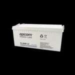 BATERIA 12V EPCOM PL-200-12, 200 AH, AGM-VRLA, USO EN APLICACIONES DE RESPALDO/TERMINALES TIPO TORNILLO HEX M6