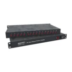 Fuente De Alimentacion Industrial 12 Vcc Epcom Tipo Rack/20 Amperes/16 Salidas/1.25 Amperes Por Salida Administrada/2.5 Amperes Por Salida Maximark-12Dc-20A
