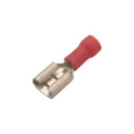 Paquete C/25 Piezas Terminal Tipo Hembra Aislada 0.250 /12-10 Awg Epcom Ae55096 Amarillo/Para Baterias Con Terminal F1