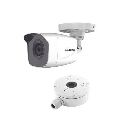Camara Bala Turbohd Epcom B8-Turbo-Pc/A 2Mpx (1080P)/Lente 2.8Mm/C/Microfono/Exterior Ip66/Tvi-Ahd-Cvi-Cvbs/Dwdr
