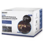 Kit Turbohd 1080P Dvr 4 Canales Epcom B8-Kit-Cv/A P, 4 Camaras Bala Colorvu Con Microfono Integrado/Fuente De Poder/Accesorios De Instalacion