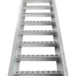 Escalera De Aluminio Portacables Charofil Chez314P9X12Ak Perfil Z/Peralte 3 1/4"/Paso 9"/Ancho 12"/3.66 M/Capacidad Max. 274 Cables/Incluye Cople Union Y Tornilleria