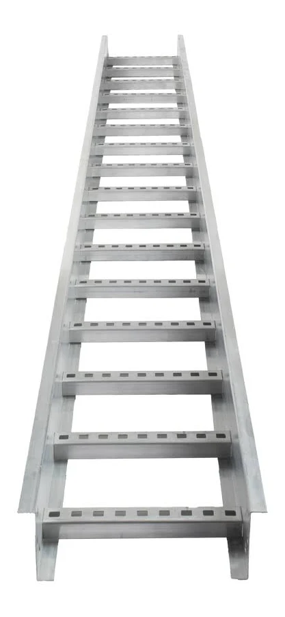 Escalera De Aluminio Portacables Charofil Chez314P9X12Ak Perfil Z/Peralte 3 1/4″/Paso 9″/Ancho 12″/3.66 M/Capacidad Max. 274 Cables/Incluye Cople Union Y Tornilleria