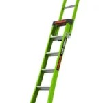 Escalera De Tijera 3 En 1 Little Giant Ladder 13908-001 2.44M/Fibra De Vidrio/Color Verde
