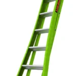 Escalera De Tijera 3 En 1 Little Giant Ladder 13908-001 2.44M/Fibra De Vidrio/Color Verde
