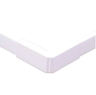 Esquinero Exterior Thorsman Tmk-1720-Ee Para Canaleta Color Blanco