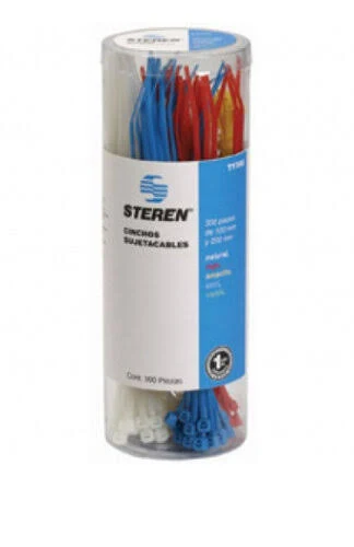 Bote C/300 Cinchos Steren Ty300 Multicolor