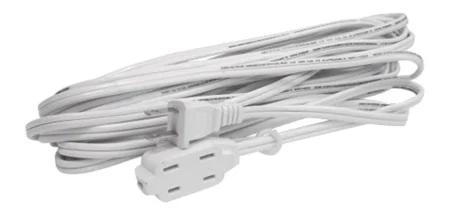 Extension Electrica Domestica De 3 Metros, Surtek 136141 60Hz/Pvc/127V/Blanco