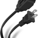 Cable De Extension Steren Ext16-4N, 3 Contactos, 10A, 4 Mts, Color Negro