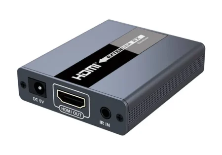 Extensor HDMI Enson Ens-Hdmie130 120Mts De Transmision Full HD/Por Cable Utp Cat5E/Cat6 Transmite Señal Ir Para Control Remoto