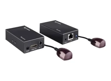 Extensor HDMI Steren 208-187, 60 Mts, Full HD 1080P, De Control Remoto Por Cable Utp