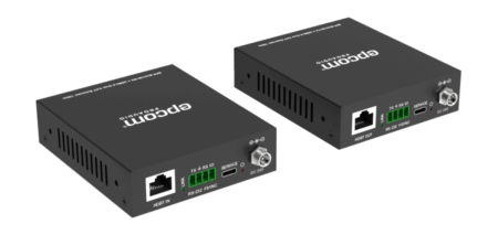 Extensor USB 3.0 Epcom Titanium Epp-Eu3100 Hasta 100M Por Cat6A/Poc Bidireccional 24 Vcc/Rs-232/4X USB-A